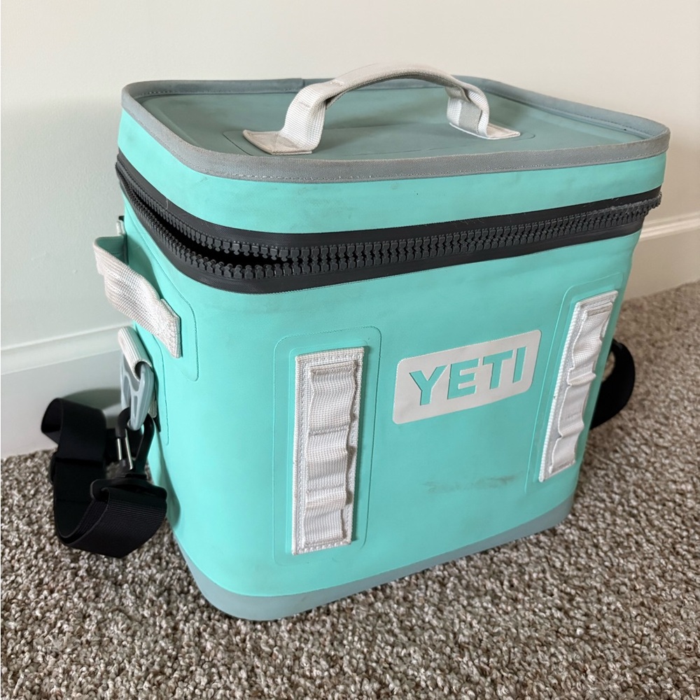 YETI Turquoise Soft Cooler